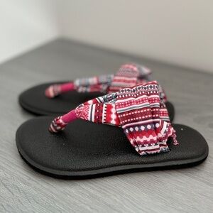 Sanuk Yoga Girl Sling Summer Spring Sandals Shoes - Kids' Y13